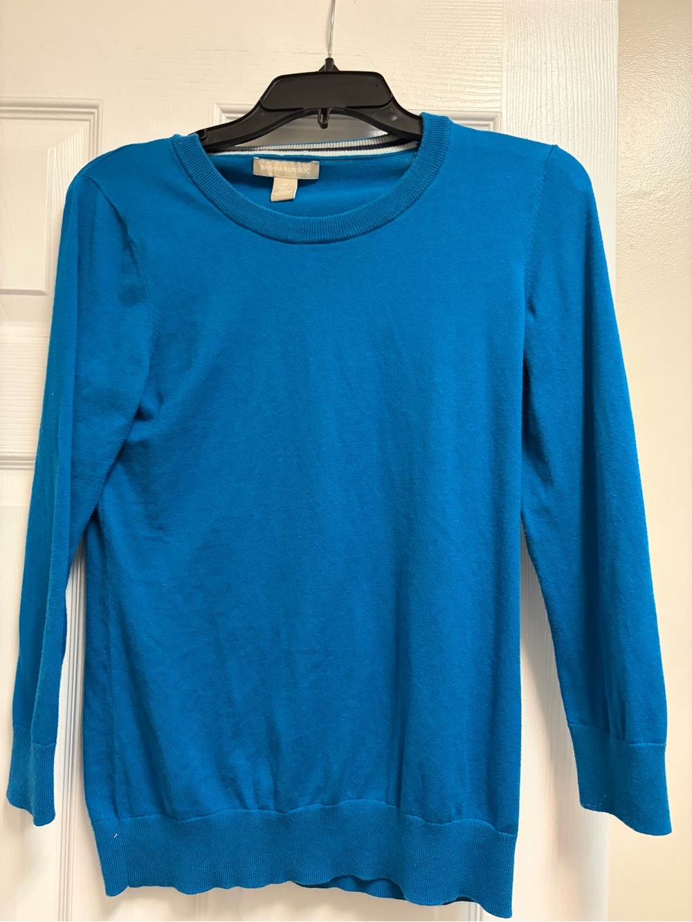 Banana Republic Turquoise Crewneck Sweater